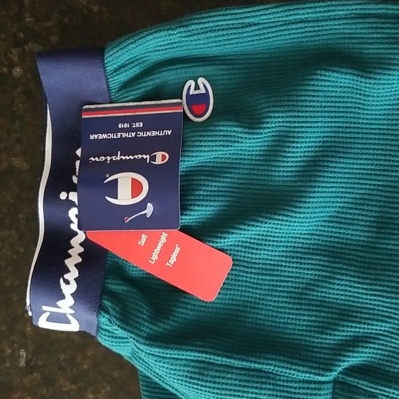 Set of 2 NWT!Champion Mens Waffle Rib Cuff Sleep Pant CLWPZ0-NAVY & CLWPLV-TEAL - Picture 8 of 10